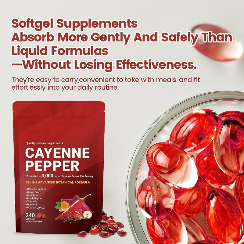 Cayenne Pepper 3000mg | 12-in-1