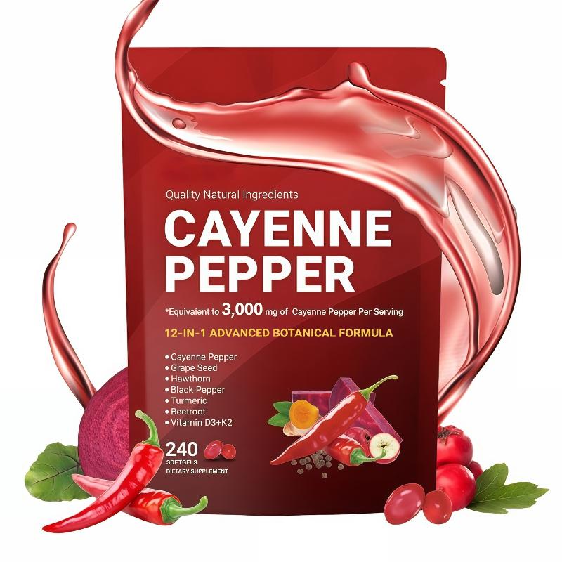 Cayenne Pepper 3000mg | 12-in-1